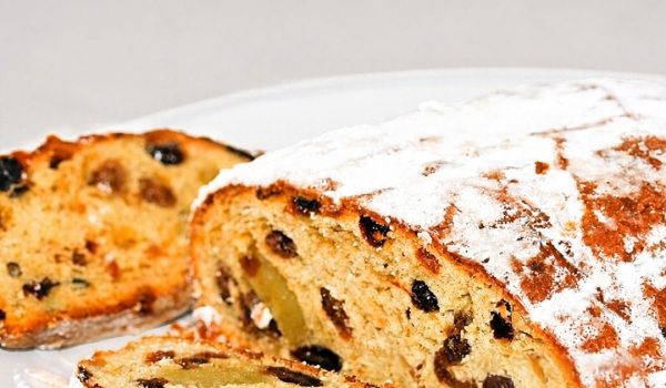 Stollen, rouleau de Noël germanique, et amuse-bouches à la mode de Bretagne